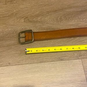 Diesel brown leather belt size medium